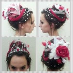 Fantasy Hair Styles contest held for all students.