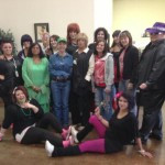 Diamonds Cosmetology students having fun.
