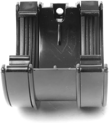 Thumbnail: Half Round Rainwater 112mm Gutter Union Bracket Black