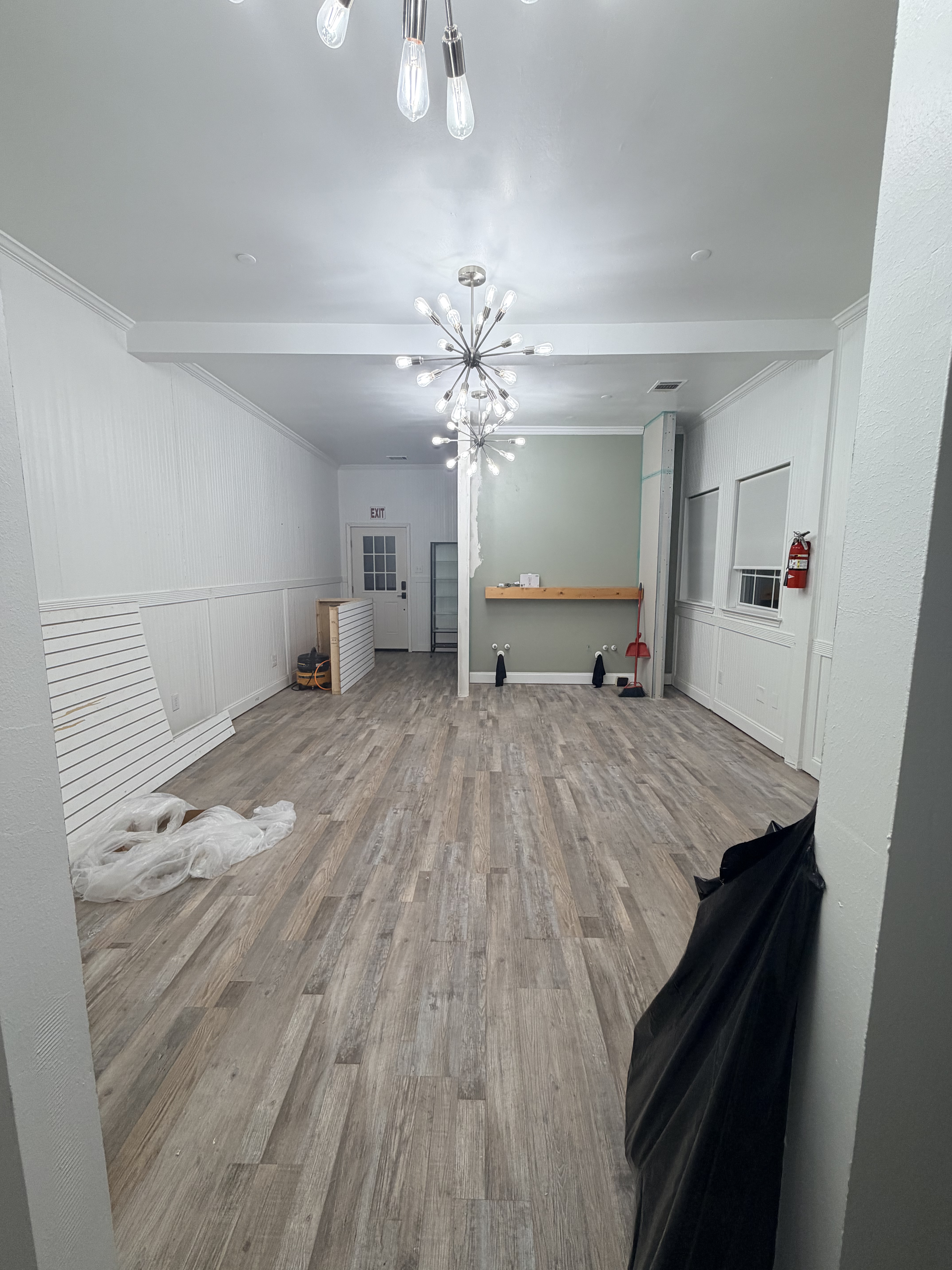 The space is opening up