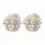 Thumbnail: Delicate Rhinestone Pearl Simple Stud Earrings
