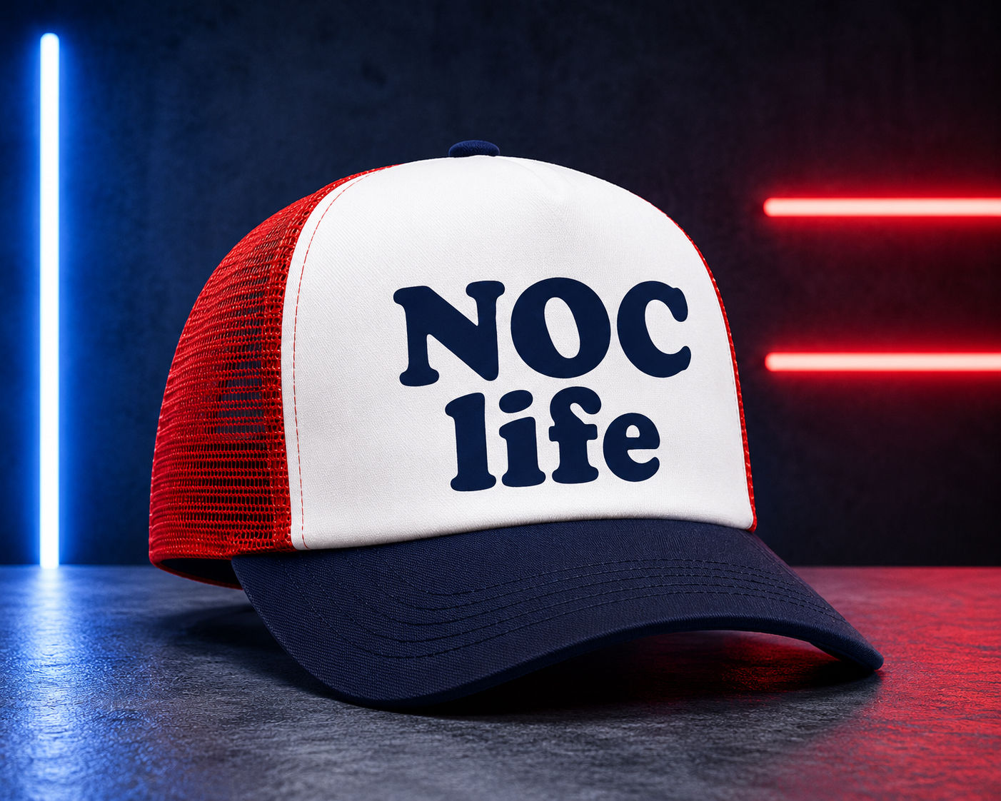NOC life Red/Navy