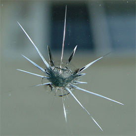 Rock chip repair, glass repair, chip in glass
