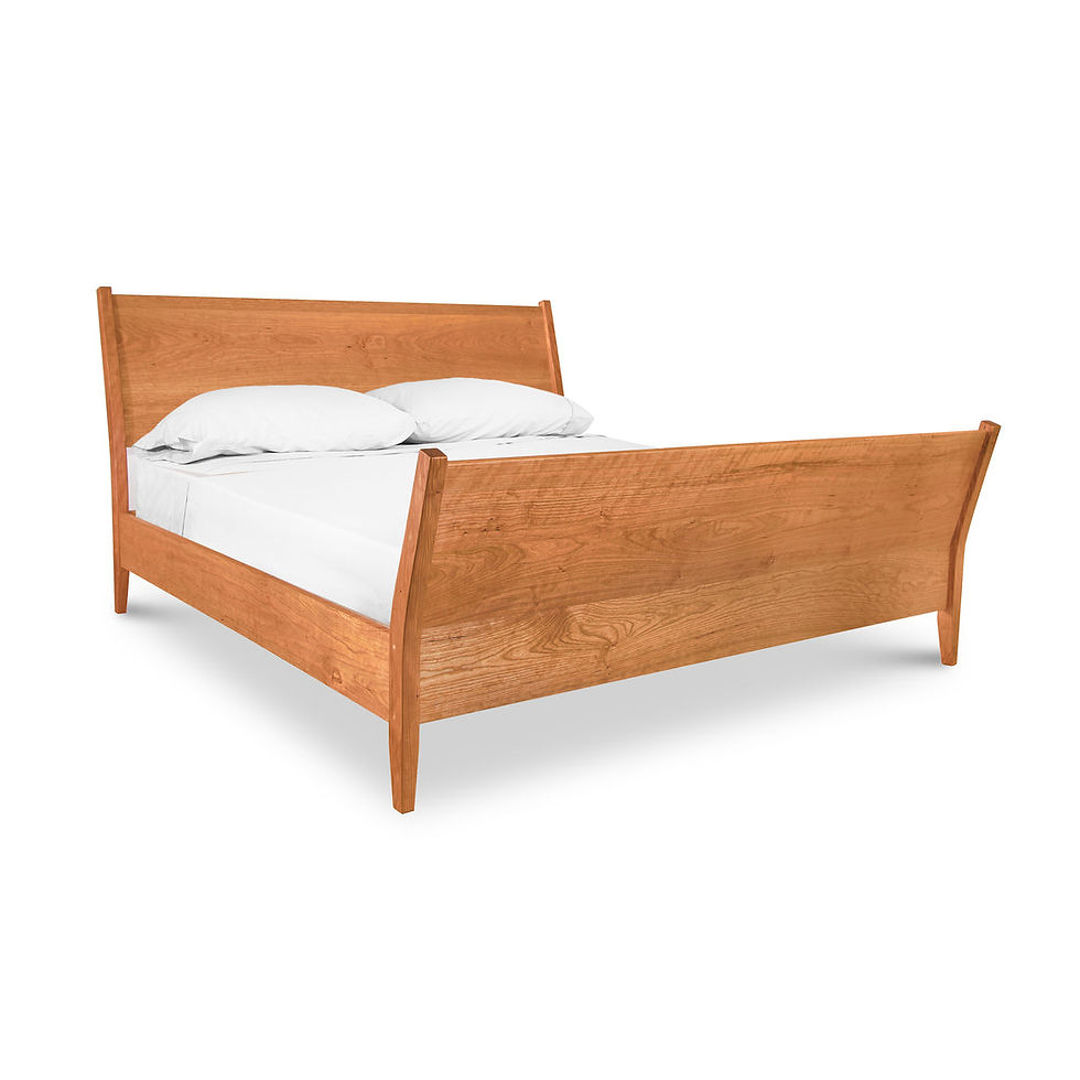 Thumbnail: Andover Modern Incline Sleigh Bed
