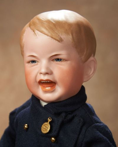 Gebruder Heubach niño de porcelana