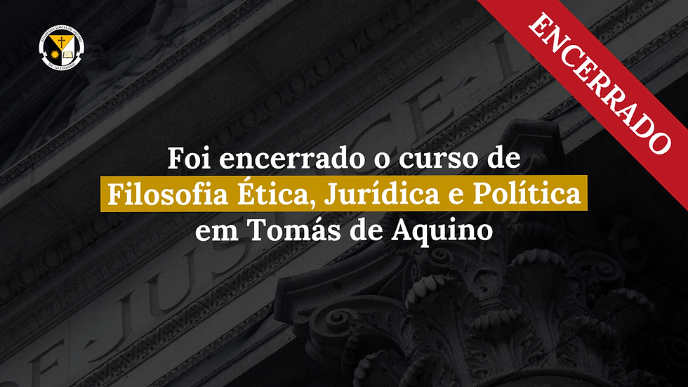 Encerramento do Curso FEJP em Tomás de Aquino