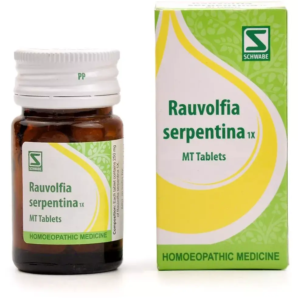 Dr Willmar Schwabe India Rauwolfia Serpentina Tablet 1X