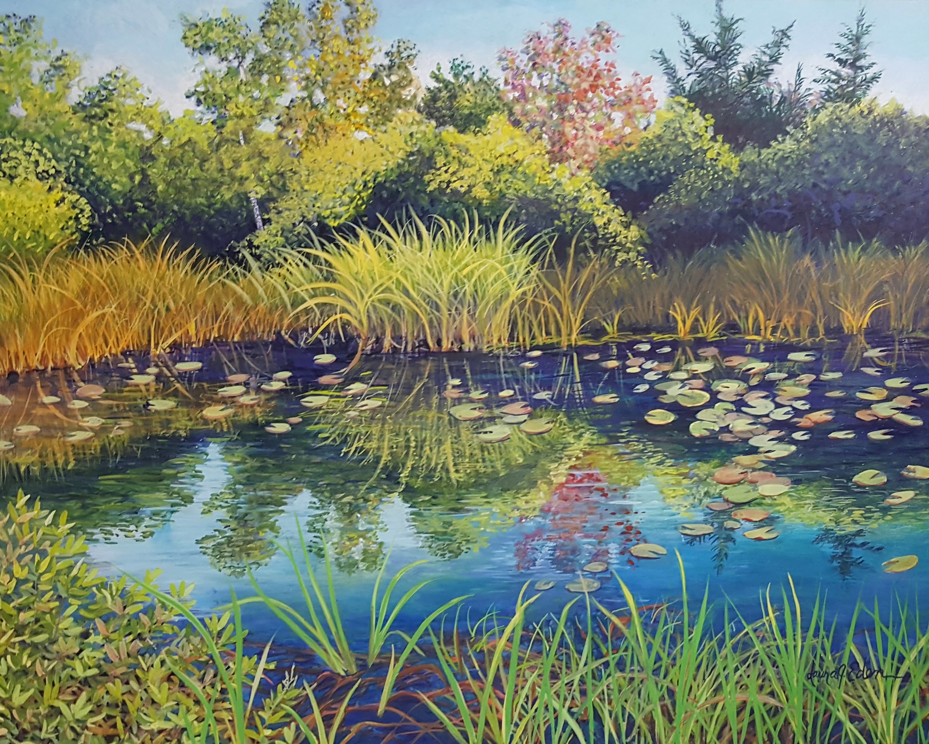 Mornig Reflections 16 x 20