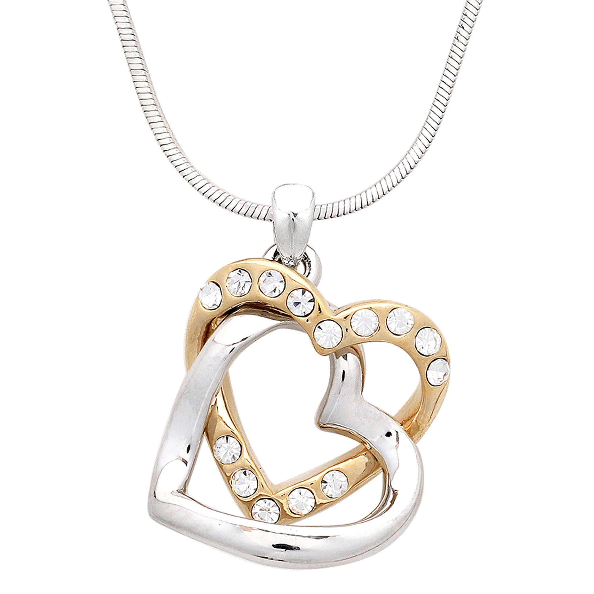 Double Heart Necklace
