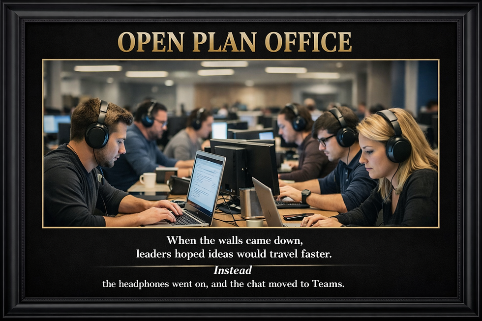 The Open Plan Office