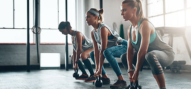 Women Performing Exercise