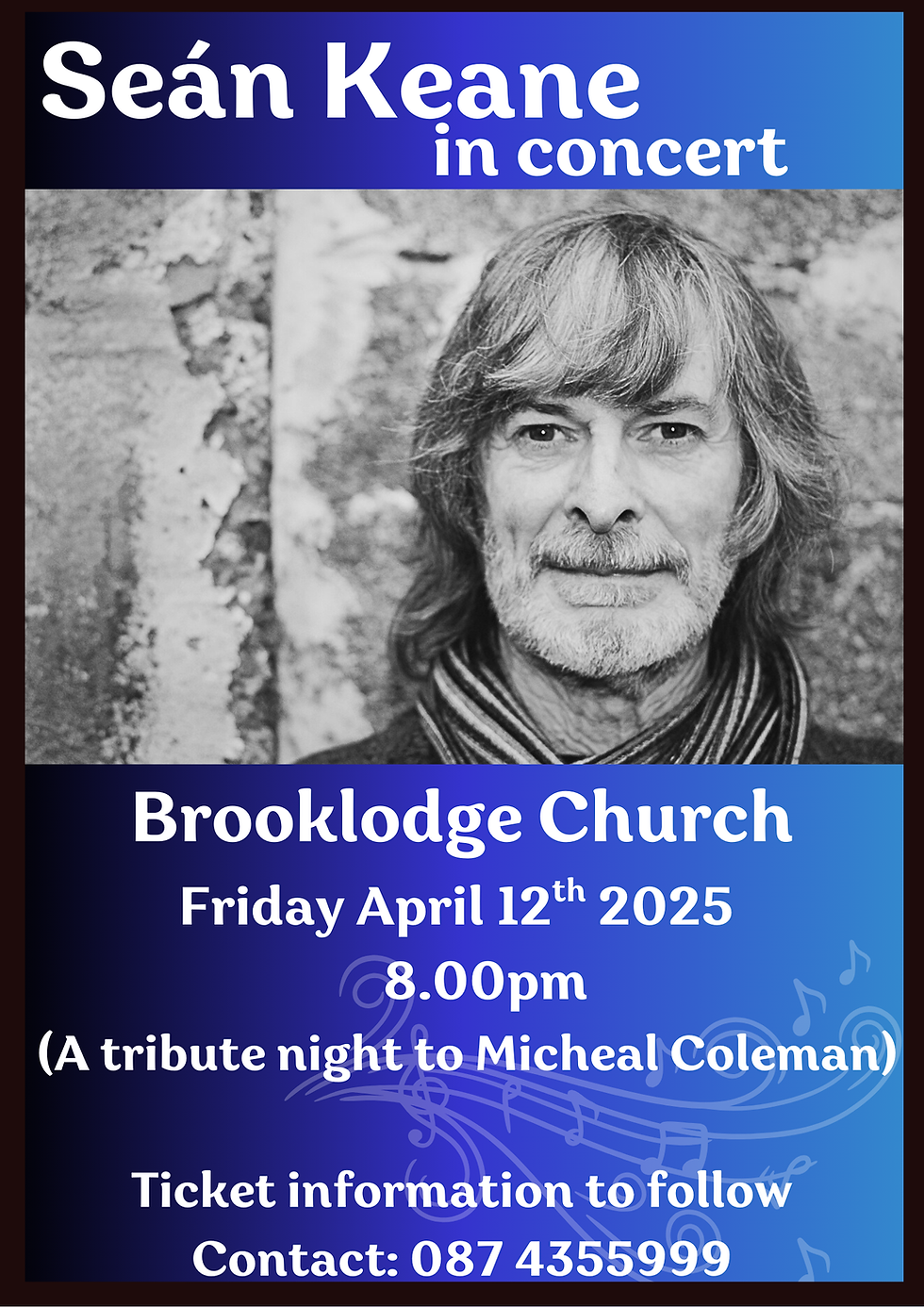 Seán Keane 2026 - Brooklodge Church, Ballyglunin, Galway