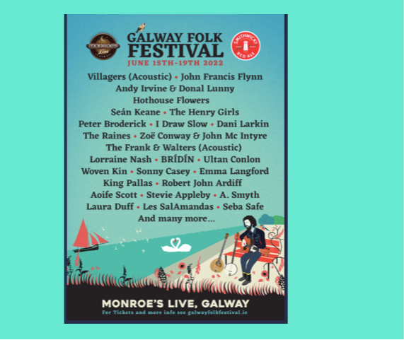 Galway Folk Festival - Featuring Seán Keane & Band and many, many more!