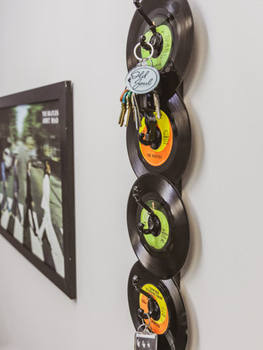 The Beatles Small Vinyl Record Hanger Decor