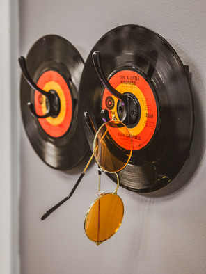 Glen Campbell Small Vinyl Record Hanger Decor