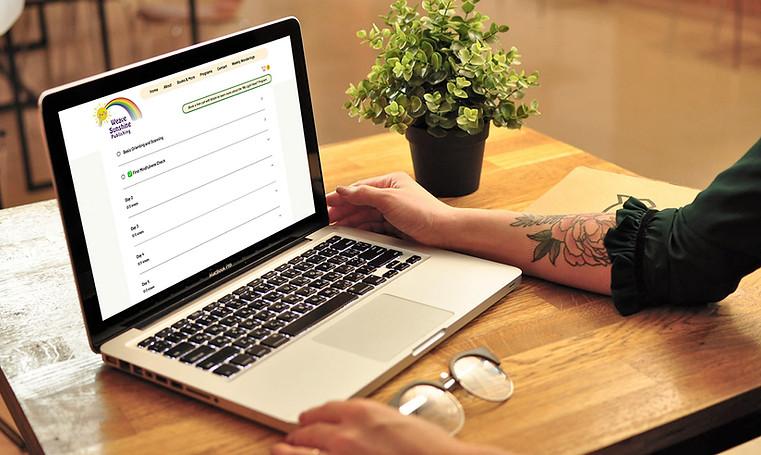 My Light Heart on Laptop