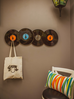 Elvis Presley Large Vinyl Record Hanger Decor