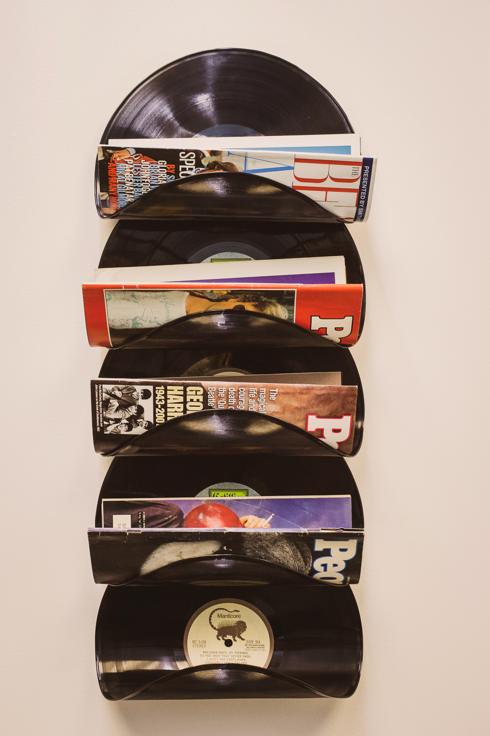 EMERSON, LAKE & PALMER - warped record holder