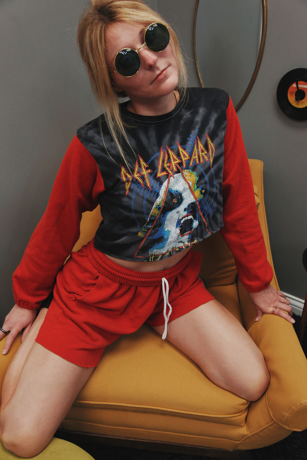 Thumbnail: DEF LEPPARD 2 PIECE LOUNGE SET - switch fashion