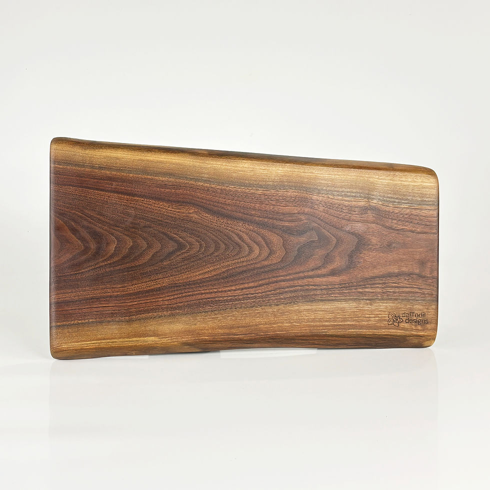 Thumbnail: Live Edge  Walnut Serving Board
