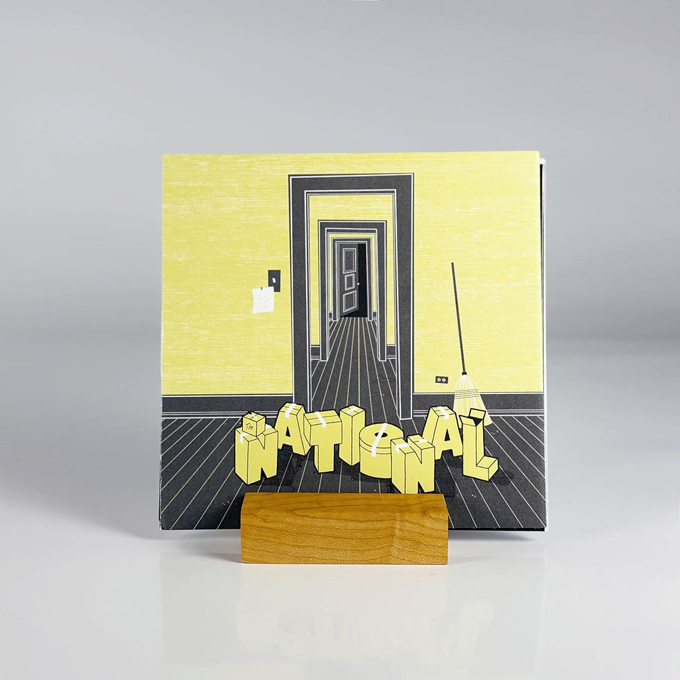 Mini Curly Maple 7" Now Playing Record Stand