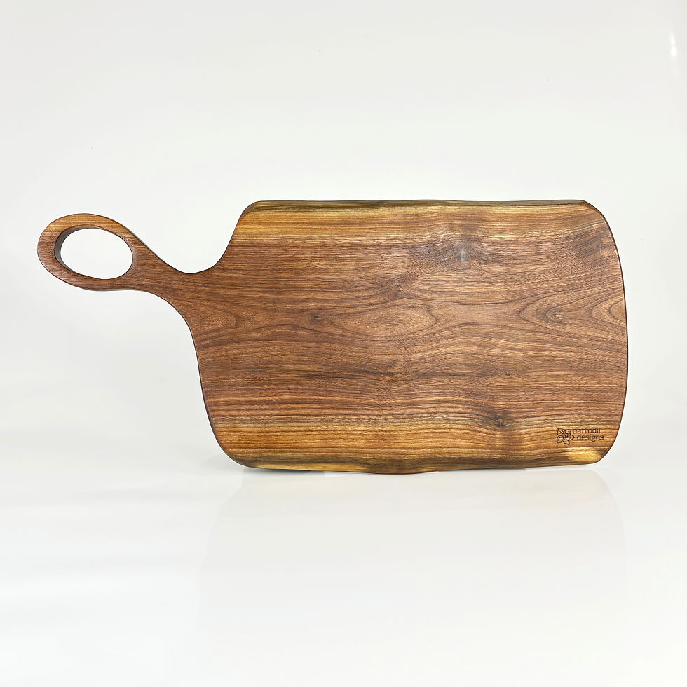 Thumbnail: Live Edge  Walnut Serving Board