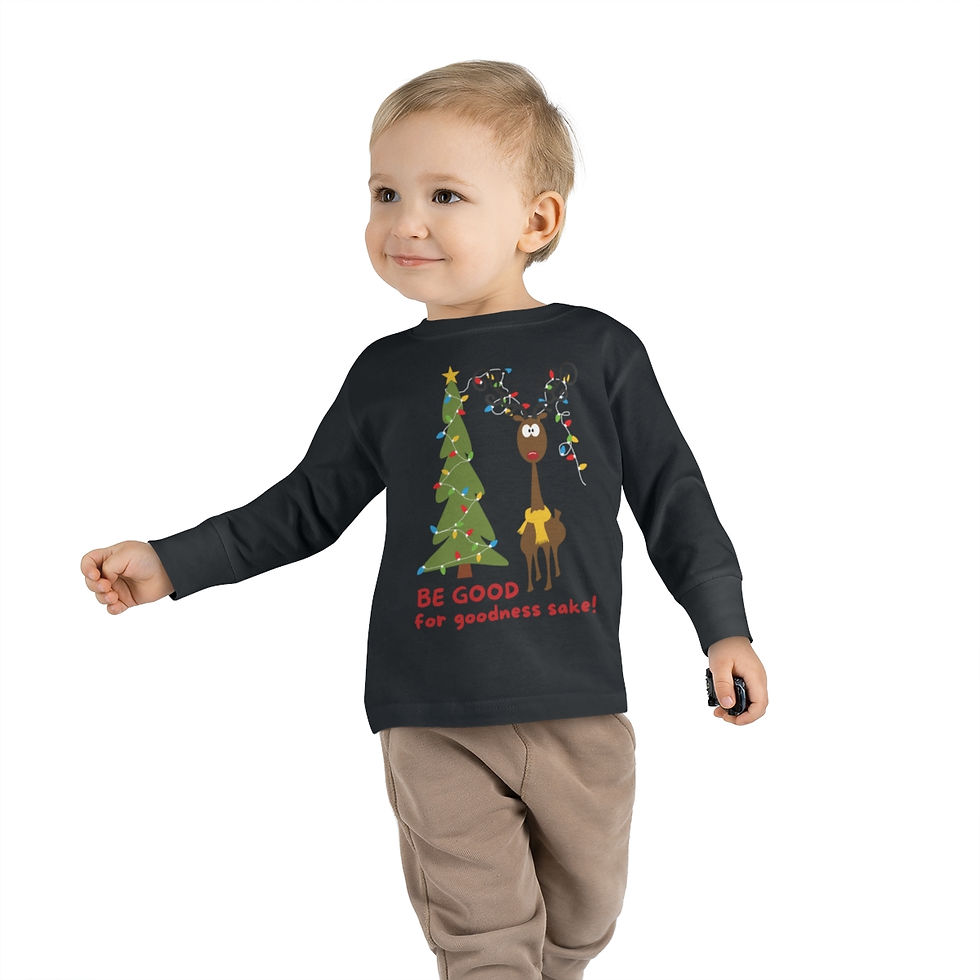 Thumbnail: Be Good | Christmas Toddler Tee