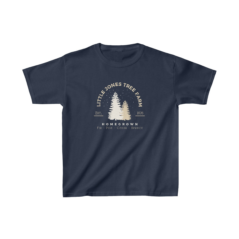 Thumbnail: Little Jones Tree Farm | Kids Christmas Tee
