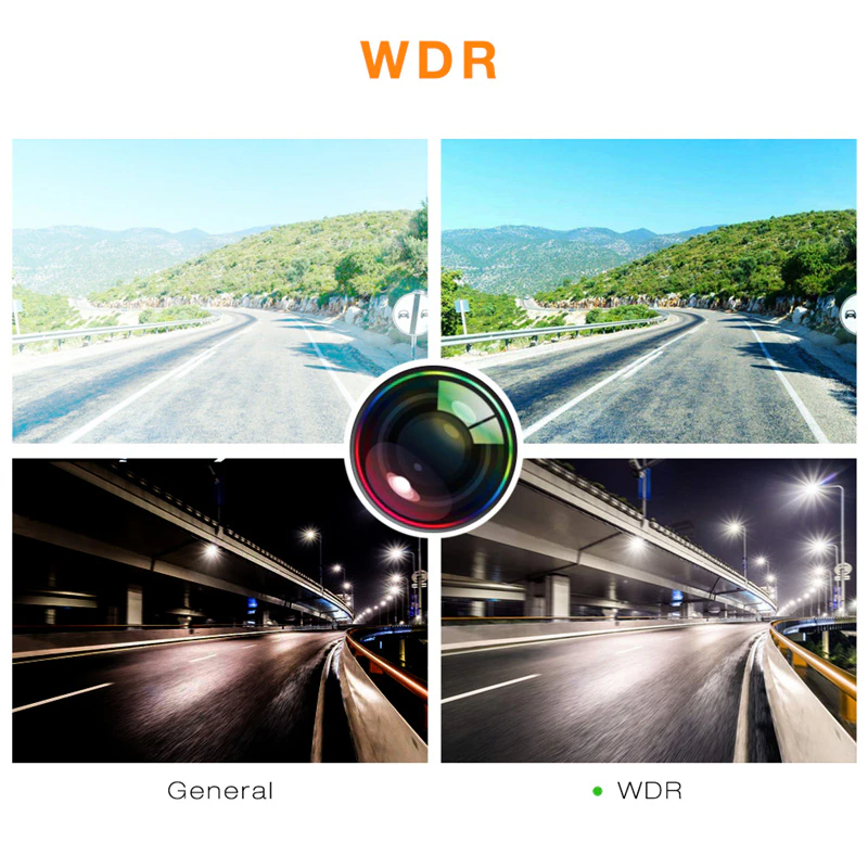 Miniatura: 170° WiFi Dash Cam Recorder Car Camera HD 1080P Car DVR Vehicle Video G-Sensor