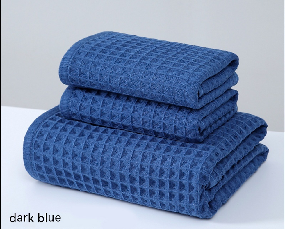 Miniatura: Cotton Waffle Bath Towel