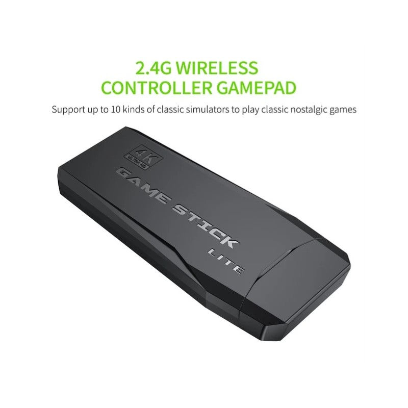 Miniatura: CONSOLA DE VIDEOJUEGOS M8 STICK 4K 10.000 JUEGOS