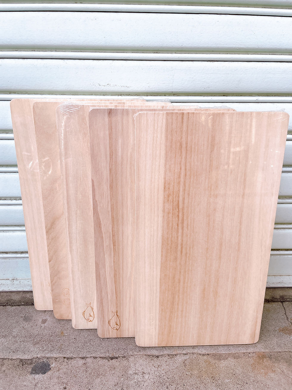 天然桐 まな板 4枚セット