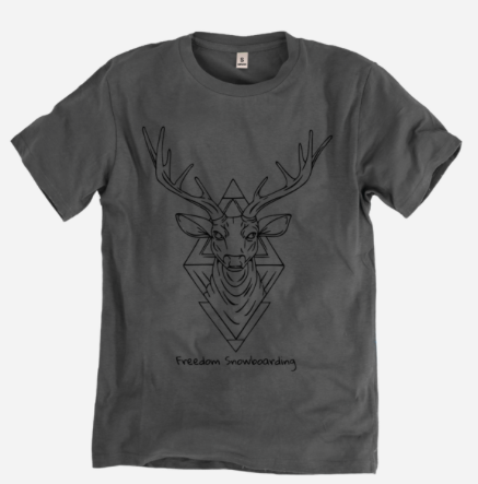 Thumbnail: Organic Bamboo T'shirt (stag)