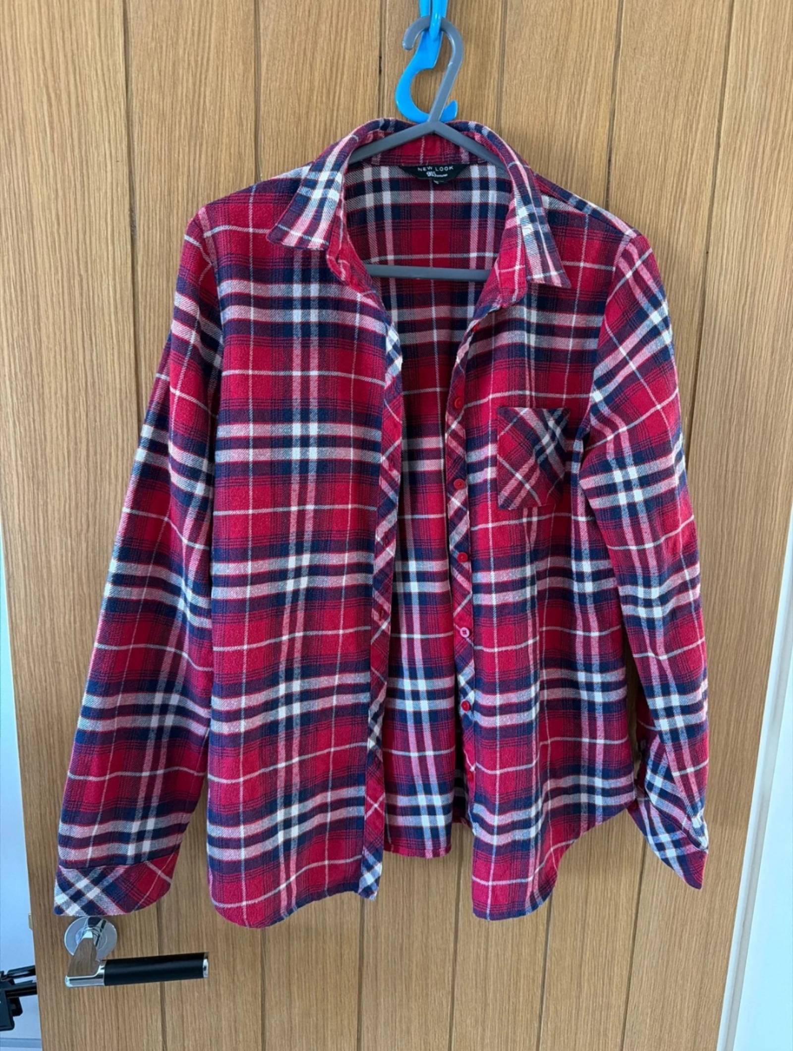 New Look 915 Plaid Flannel Shirt