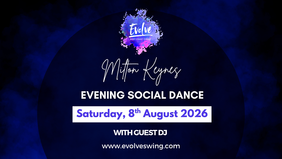 Milton Keynes - 8th August West Coast Swing Social Dance