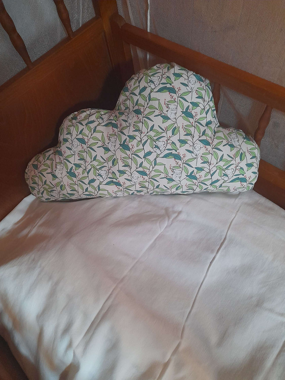 Miniature :  Coussin nuage  koala et feuillage