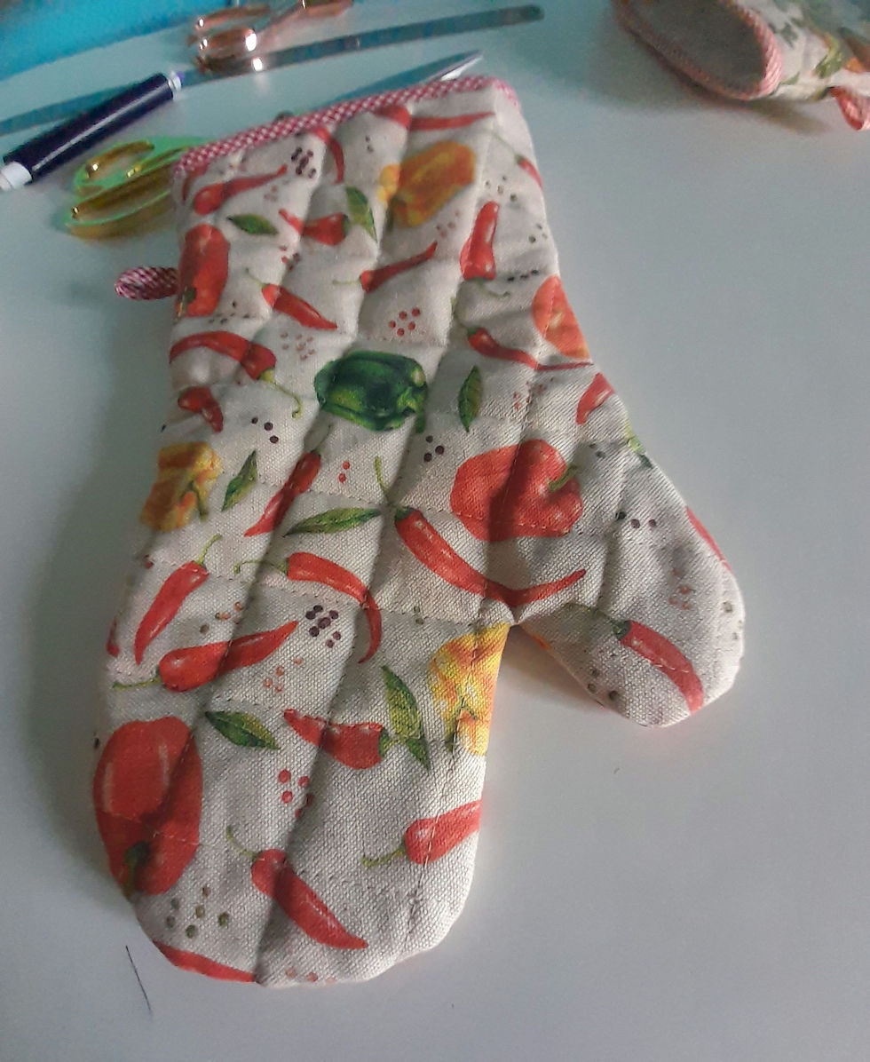Miniature :  Un Gant de cuisine"piment"