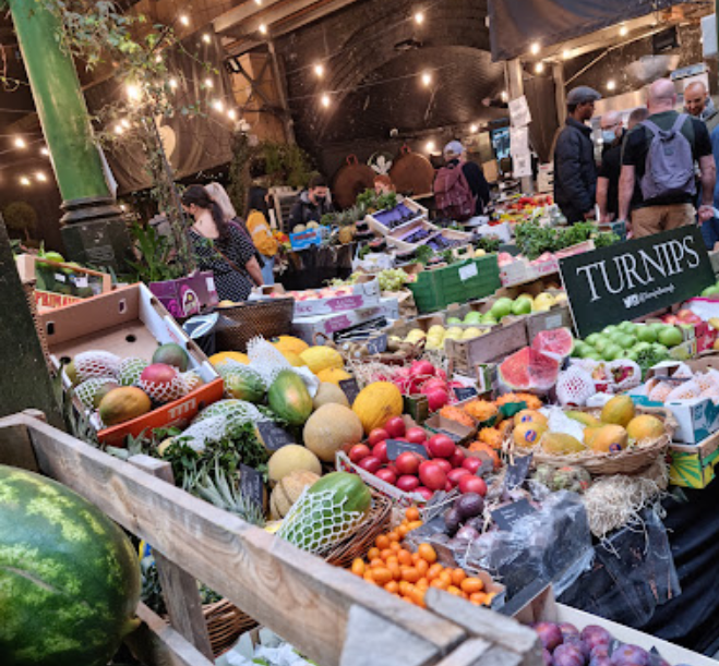 A n impression of Borough market