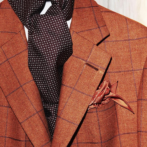 A bespoke Anderson & Sheppard Shetland Tweed Jacket