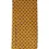 Thumbnail: Yellow with Brown Small Flowers Silk Tie