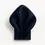 Thumbnail: Uni-Color Como Silk Satin Pocket Square — Navy Blue