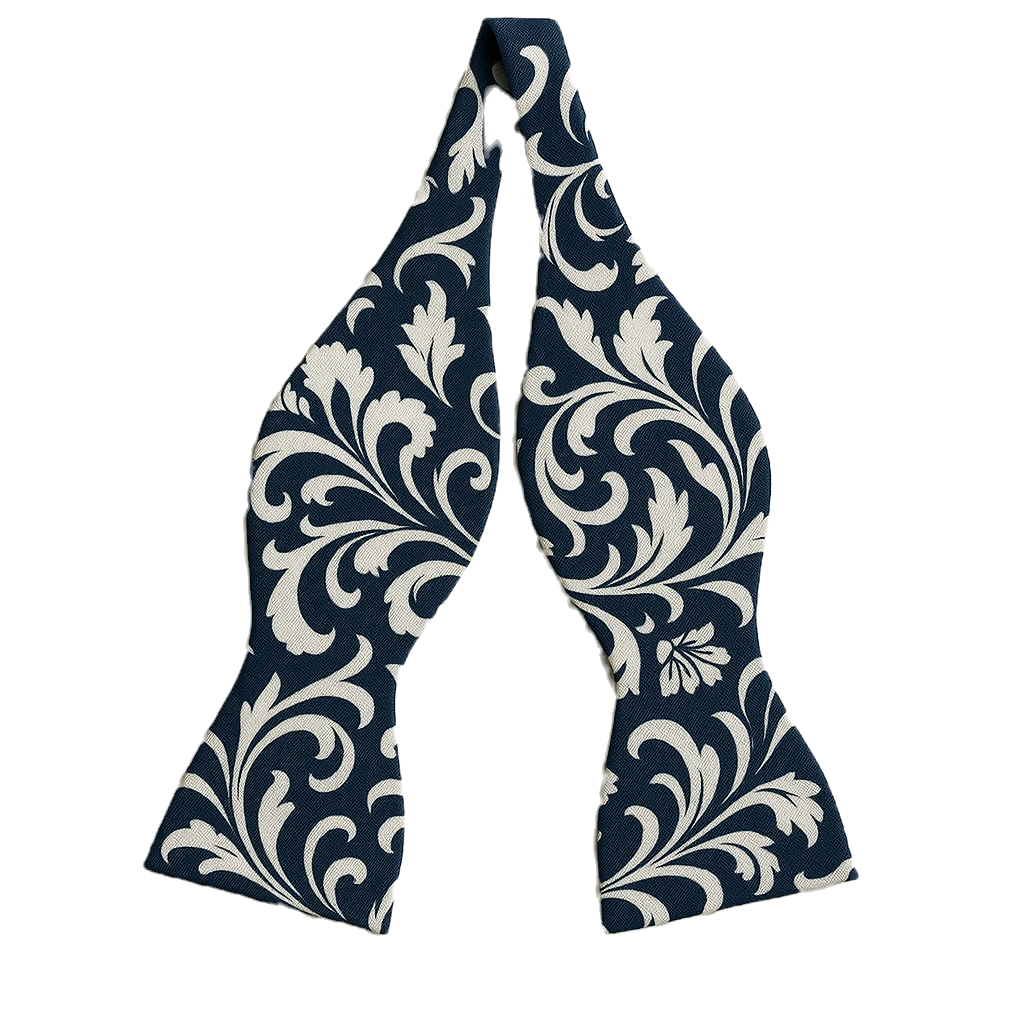 Urban Arabesque – Self-Tied Jacquard Bow Tie
