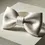 Thumbnail: Nouveau Classic Collection - White Satin Como Silk Bow Tie