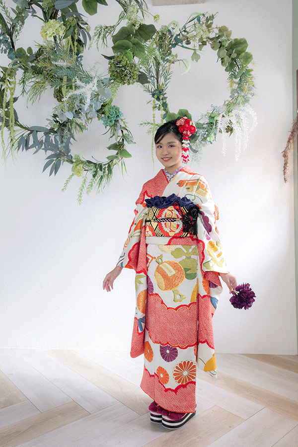 13祝い着物