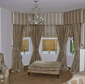 Padded Pelmet Curtains - Ab Fab Curtains