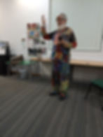 Author and Performance poet Richard Harries