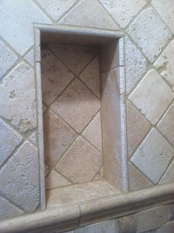 shower built in