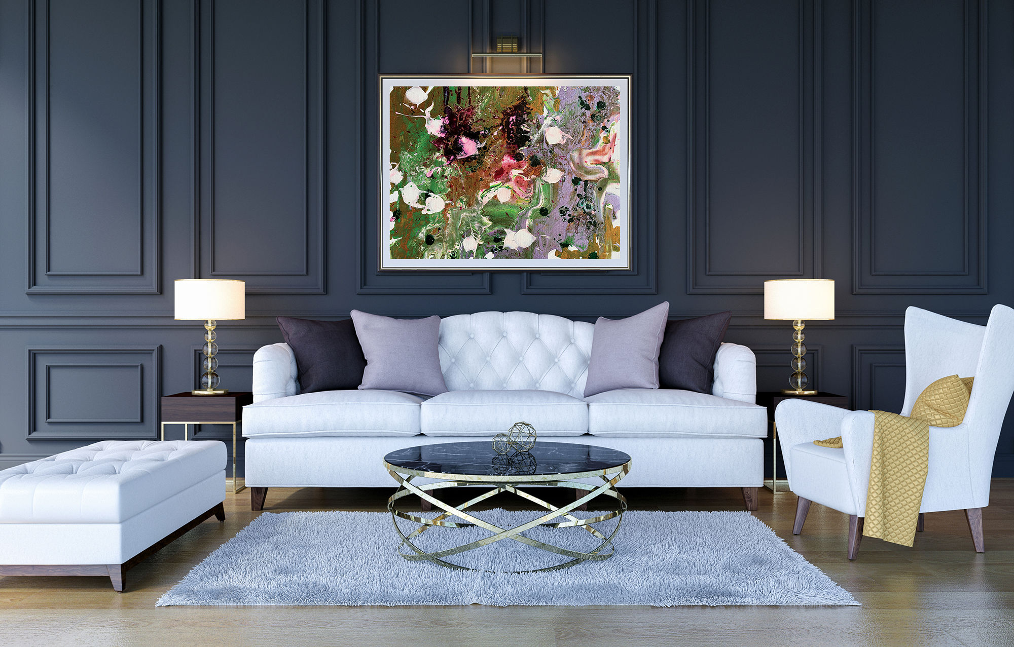 A & K, Art and Kraft Imagination Print.