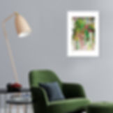 A & K, Art and Kraft abstract enchanted painting.