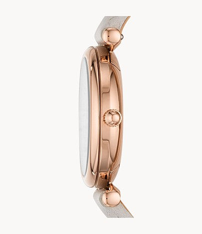 Thumbnail: FOSSIL | Carlie Mini Grey Leather Watch